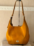 Suede Leather Handbag - One of a kind